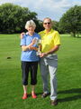 Jenifer Modica and Marc Harris Handicap Champions